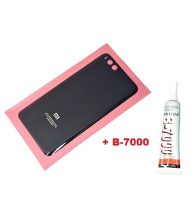 Xiaomi Mi NOTE 3 Arka Kapak Batarya Pil Kapağı (CAM+B-7000) SİYAH