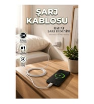 USB-A to Type-C Şarj Kablosu 2 Metre Uzunluk