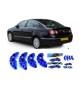 Vw Passat B6 17.18.19 Jant Uyumlu Mavi 4.lü R Kaliper Kapagı