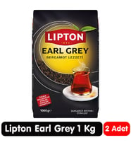 Lipton Earl Grey Bergamot Aromalı Siyah Çay 1 Kg 2 Paket