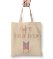 Love Yourself Bts Bez Çanta Uzun Saplı