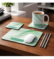 Kişiye Özel Hediye Seti  Kupa Bardak + Mouse Pad + Bardak Altlığı (3’lü Set)