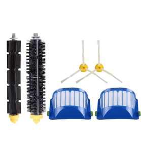 iRobot Roomba 600 605 606 620 630 650 660 671 693 Yedek Ana Fırça Filtre Yan Fırça 6 adet set
