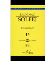 LAVİCNAC SOLFEJ ŞAN ÇALIŞMALARI 1E