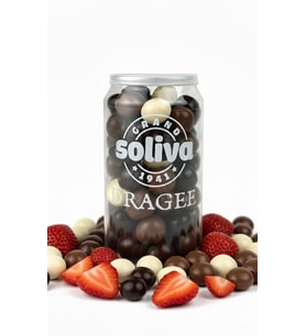 Grand Soliva Çikolata Draje 230 g - Çilekli