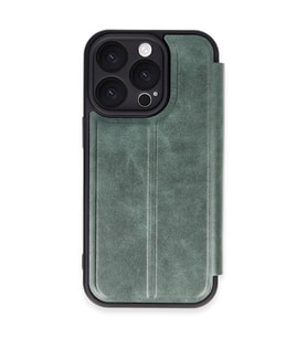 Iphone 16 Kılıf Flip Cover - Koyu Yeşil
