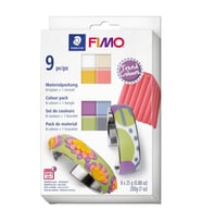 Staedtler Fimo Soft Polimer Kil Seti 8 Tenk x 25 gr + Metal Bilezik