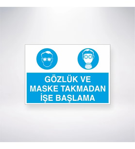 Gözlük ve Maske Takmadan İşe Başlama
