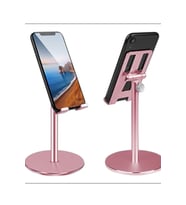 Rose Gold Katlanabilir Taşınabilir Evrensel Telefon ve Tablet Standı