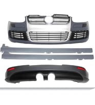 VW Golf 5 R32 2004-2008 Tampon Seti Komple Ön Arka YAN Krom Panjurlu 1K0807217DGRU Wisco