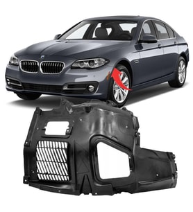 Bmw 5 Serisi F10+LCİ Çamurluk Davlumbazı Ön Sol 51717186727