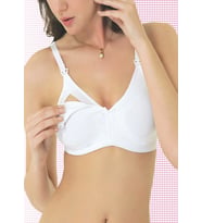 pilelistore İmer 2236 Modal Kumaş Emzi̇rme Sütyeni̇ (Beyaz)
