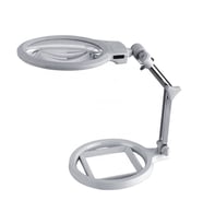 Led Işıklı Masaüstü Katlanabilir Büyüteç MG3B-1A-2X 