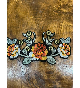26X14 CM ÜTÜ İLE YAPIŞAN NAKIŞ İŞLEME YAKA DİKİŞ GİYİM AKSESUARI
