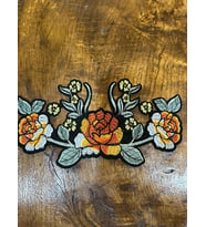 26X14 CM ÜTÜ İLE YAPIŞAN NAKIŞ İŞLEME YAKA DİKİŞ GİYİM AKSESUARI