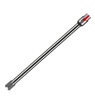 Dyson Uyumlu V12 Detect Dik Süpürge Borusu Siyah - Alüminyum