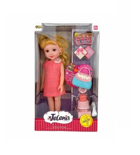 33 cm Aksesuarlı Telena Bebek 0513