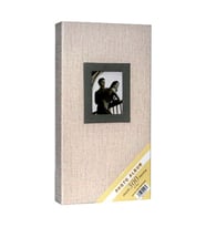 10x15cm 300’lük Koton Desenli Fotoğraf Albümü (Krem)