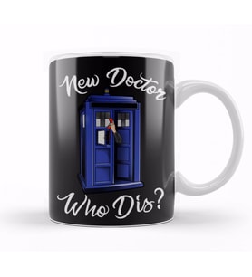 Doctor Who New Doctor Kupa Bardak Porselen