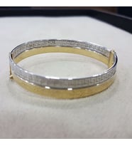 Altın Kelepçe 14K Versage Tasarım 5,5 mm (Çok Renkli)