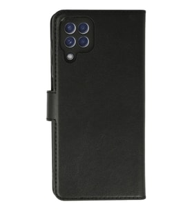 Galaxy A22 Kılıf Trend S Plus Kapaklı Kılıf - Siyah