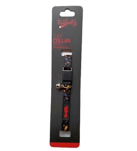 Tailpetz Cat Color Easy & Safety Lock Space Ayarlanır Kedi Boyun Tasması (Karışık)