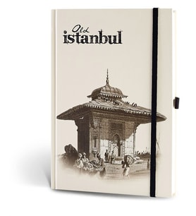 Eski İstanbul journal Çizgili Lastikli Çeşme