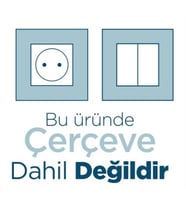 MUTLUSAN RİTA TİTANYUM KAPAKLI PRİZ (ÇERÇEVE HARİÇ)