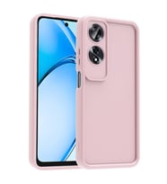 Oppo A60 Uyumlu Kılıf Kamera Korumalı Zore Ananas Kapak (Pembe)