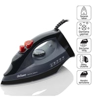 2400W, Seramik Taban, Dikey Buhar, Şok Buhar, Damlama Önleme, Siyah