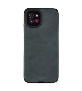 Samsung Galaxy A03 Kılıf Loop Deri Silikon - Lacivert