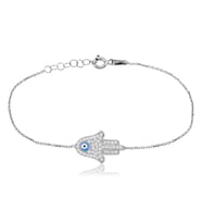 EMILIANO JEWELLERY Zirkon Taşlı Pırlanta Montür El Gümüş Kolye