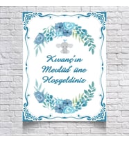Fil Temalı Mevlüd Afişi  35X50 Cm