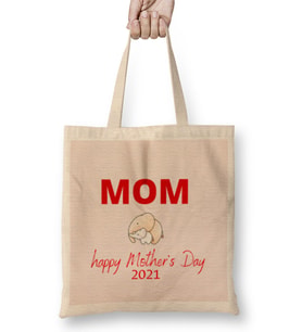 Elephant Mothers Day 2021 Bez Çanta Uzun Saplı