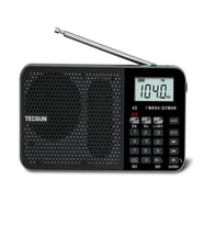 Tecsun A5 Taşınabilir Şarjlı Cep Radyosu Bluetooth Hoparlör FM Radyo MP3 Çalar & Ses Kayıt Cihazı