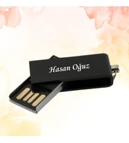 KİŞİYE ÖZEL MİNİ 32GB SİYAH FLAŞ BELLEK FARKLI RENKLERİ MEVCUT