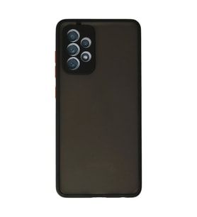 Samsung Galaxy A72 Kılıf Montreal Silikon Kapak - Siyah