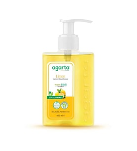 AGARTA DOĞAL LİMON SIVI SABUN 400 ML