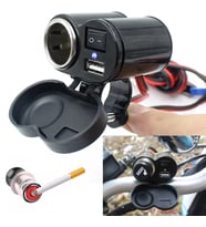 Motosiklet Çakmaklık / USB Şarj Çakmak Soketi 12V Su Geçirmez