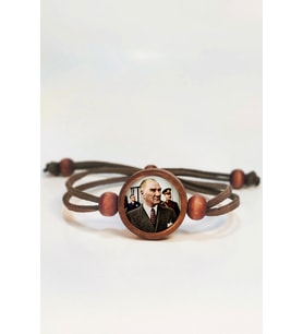Mustafa Kemal Atatürk Ahşap Bileklik