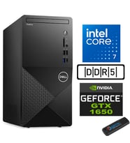 Dell Vostro 3030 mt Intel Core I7 12700 64GB Ddr5 256GB SSD Windows 11 Home Nvidia Nvidia GTX1650-4GB Masaüstü Bilgisayar N3030I7GTX1650H26 + Zetta USB Bellek
