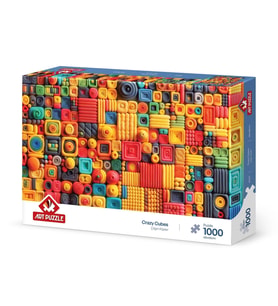 Art Puzzle Çılgın Küpler 1000 Parça Puzzle