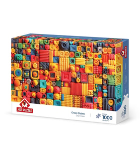 Art Puzzle Çılgın Küpler 1000 Parça Puzzle