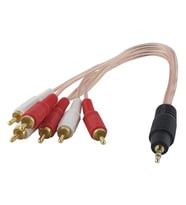 electroon 3,5mm Stereo Erkek 6Rca Erkek 5+1 Kablosu
