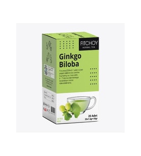 Fitchoy Herbal Tea Ginkgo Biloba 20 Süzen Poşet