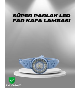 Hafif Taşınabilir Kamp Kafa Lambası Ayarlanabilir Işık