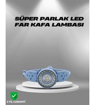 Hafif Taşınabilir Kamp Kafa Lambası Ayarlanabilir Işık