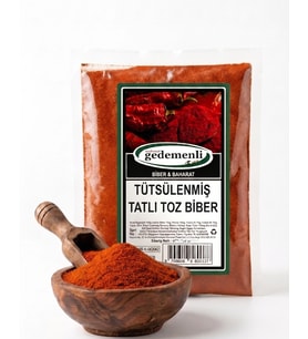 TÜTSÜLENMİŞ TATLI TOZ BİBER PAPRİKA 1000 GR