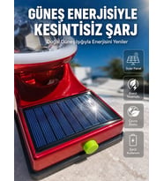 Taşınabilir Solar Led Parti Lambası Usb Şarjlı Renkli Dekoratif Aydınlatma