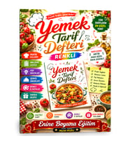 RENKLİ YEMEK TARİF DEFTERİ